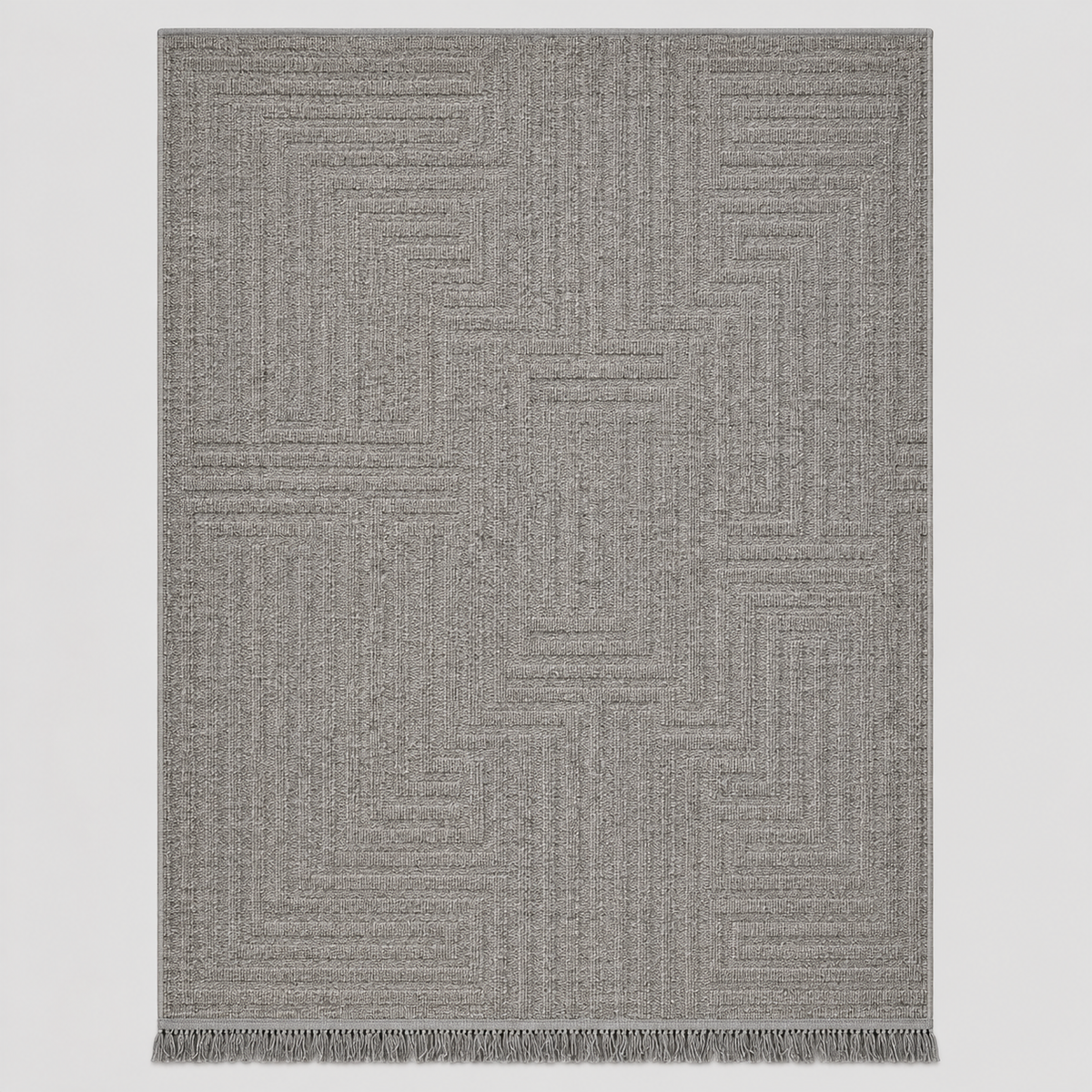 Kristal Jute carpet grey 160/230