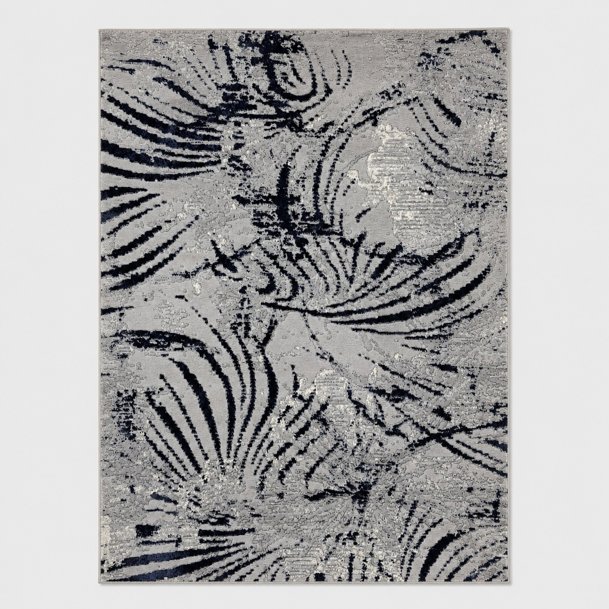 Kristal Alin rug 160/230 gray/black