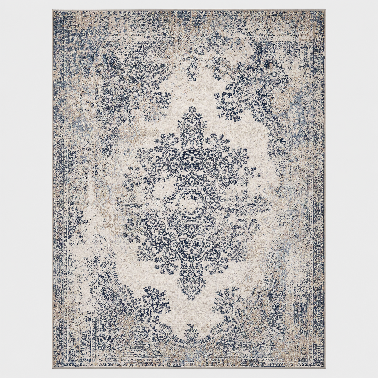 Kristal Diva carpet 160/230 Blue/white