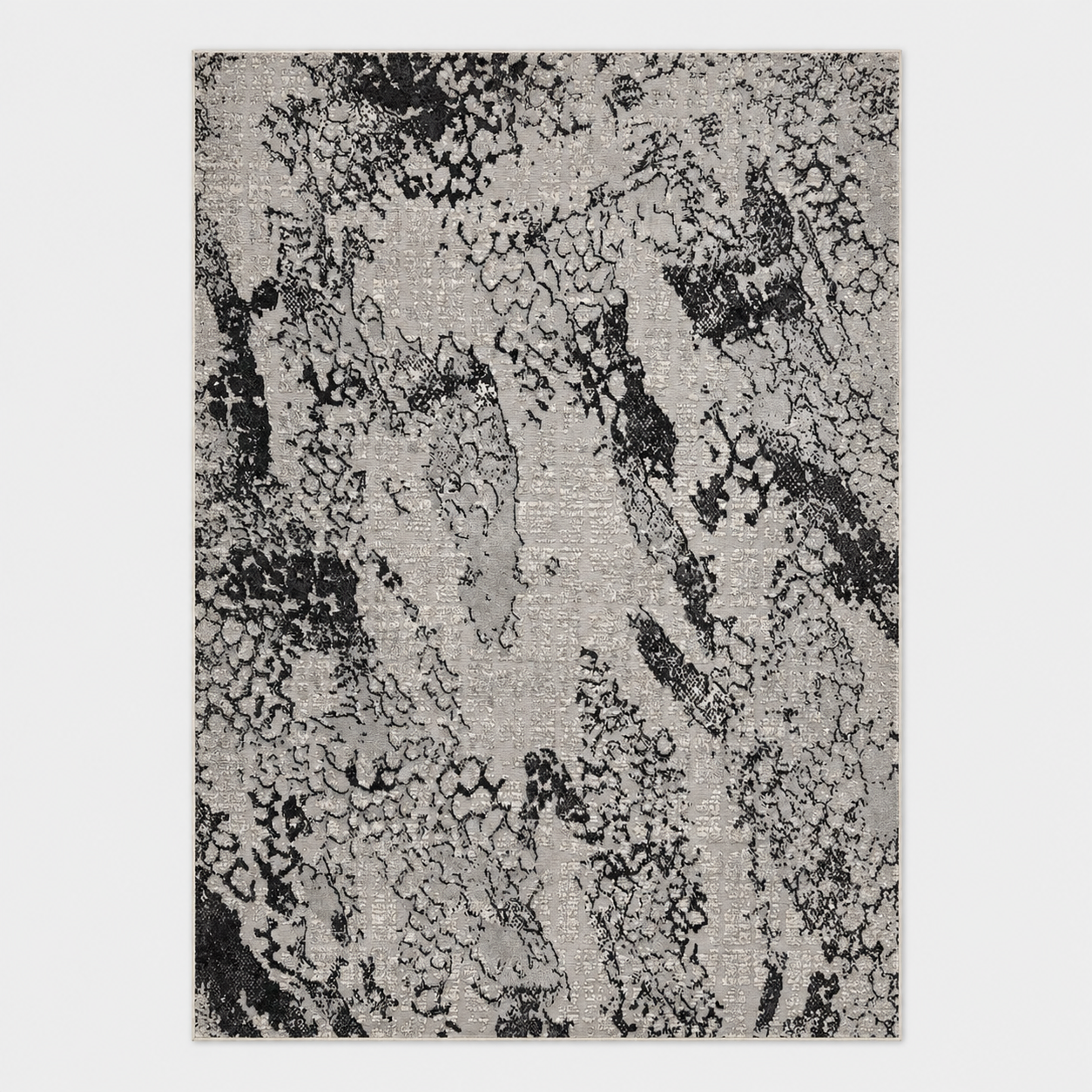 Kristal Alin rug 160/230 gray/black