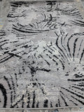 Alin rug in dark grey / black, 120 x 170 cm