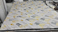 Alin rug in grey / gold, 200 x 290 cm