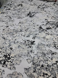 Alin rug in light grey / dark grey, 120 x 170 cm