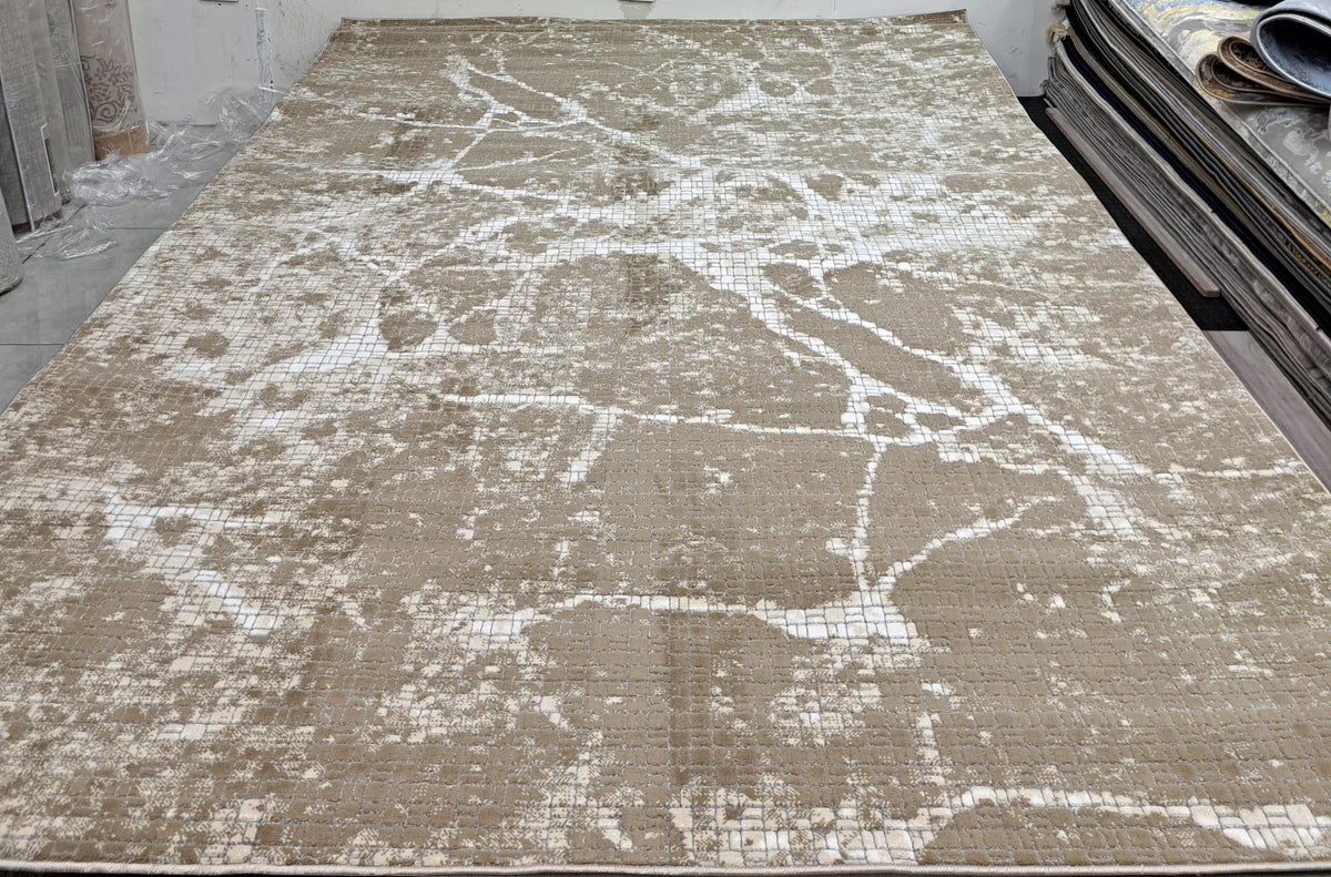 Boutique rug in beige / beige, 200 x 290 cm