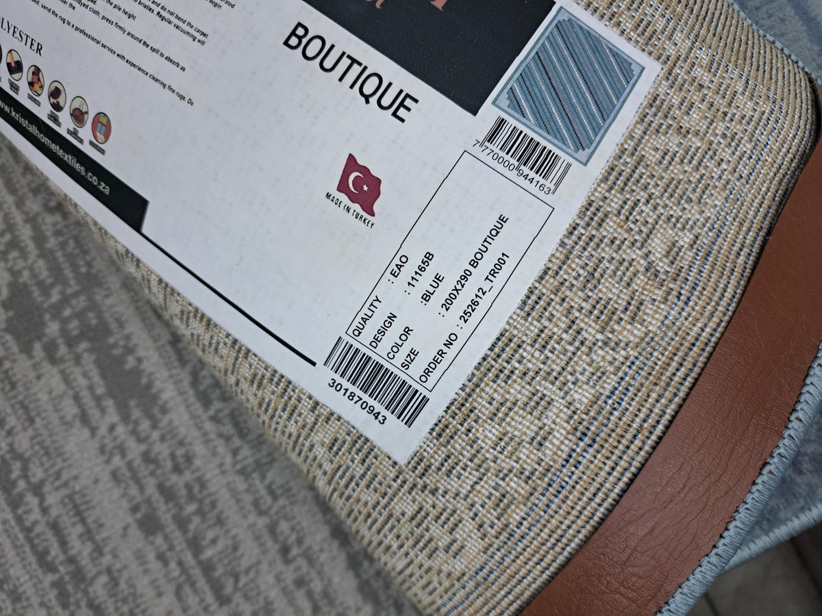 Boutique blue design detail, code 11165B