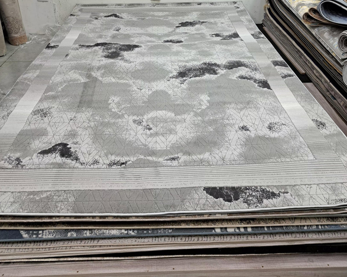 Boutique rug in charcoal / charcoal, 200 x 290 cm