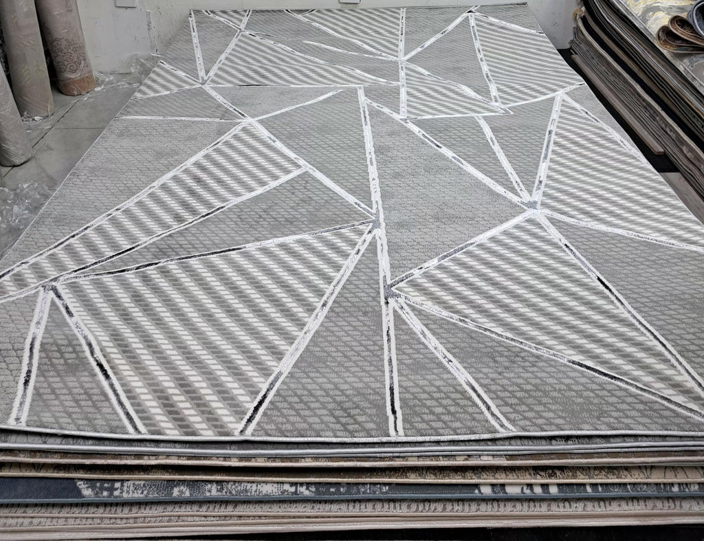 Boutique rug in dark grey, 200 x 290 cm