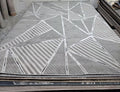 Boutique rug in dark grey, 200 x 290 cm