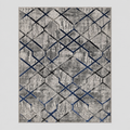 Kristal Diamond carpet 160/230 blue/grey