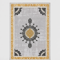 Kristal diamond carpet 160/230 grey/gold