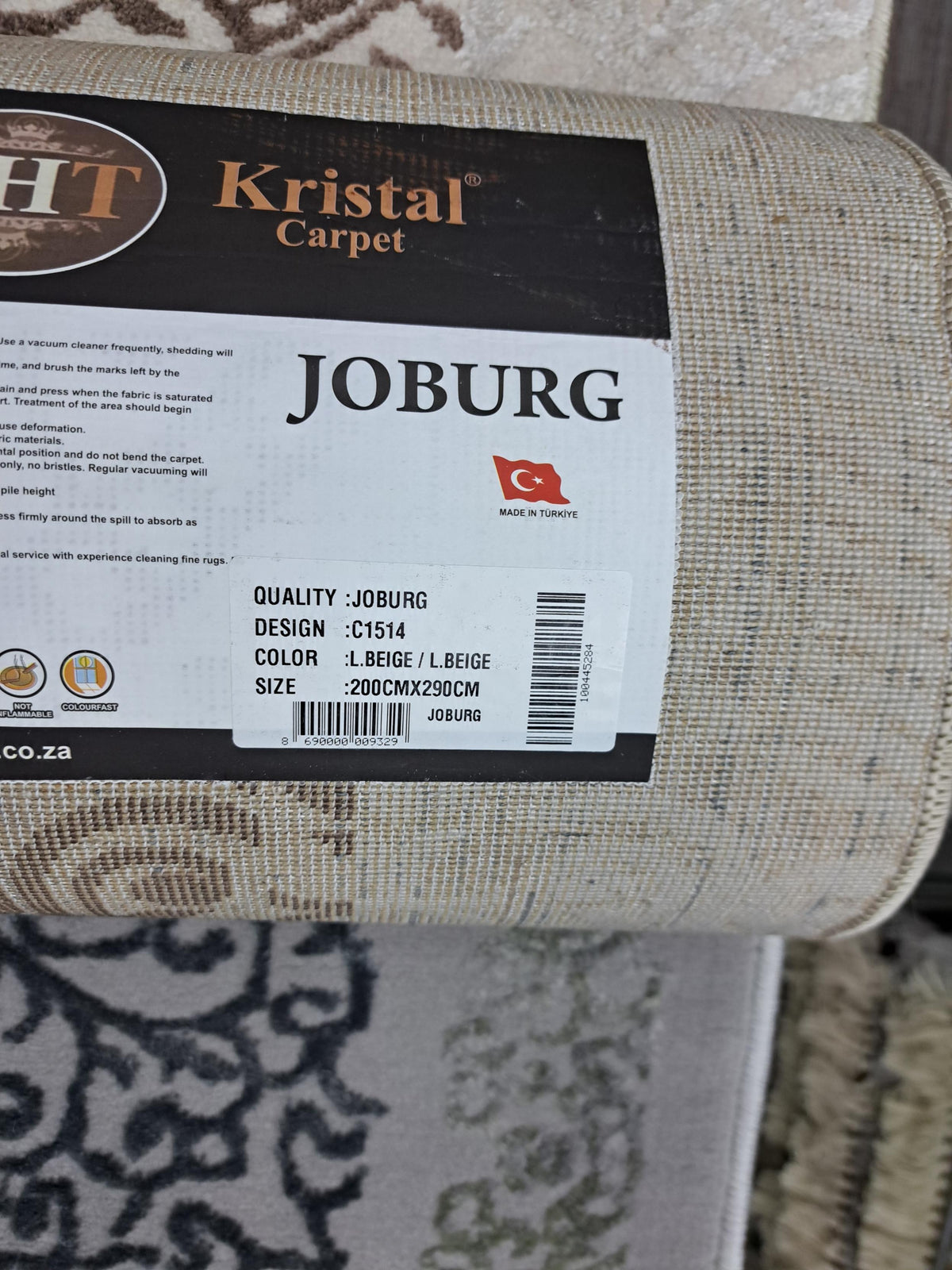 Joburg light beige / light beige design detail, code C1729