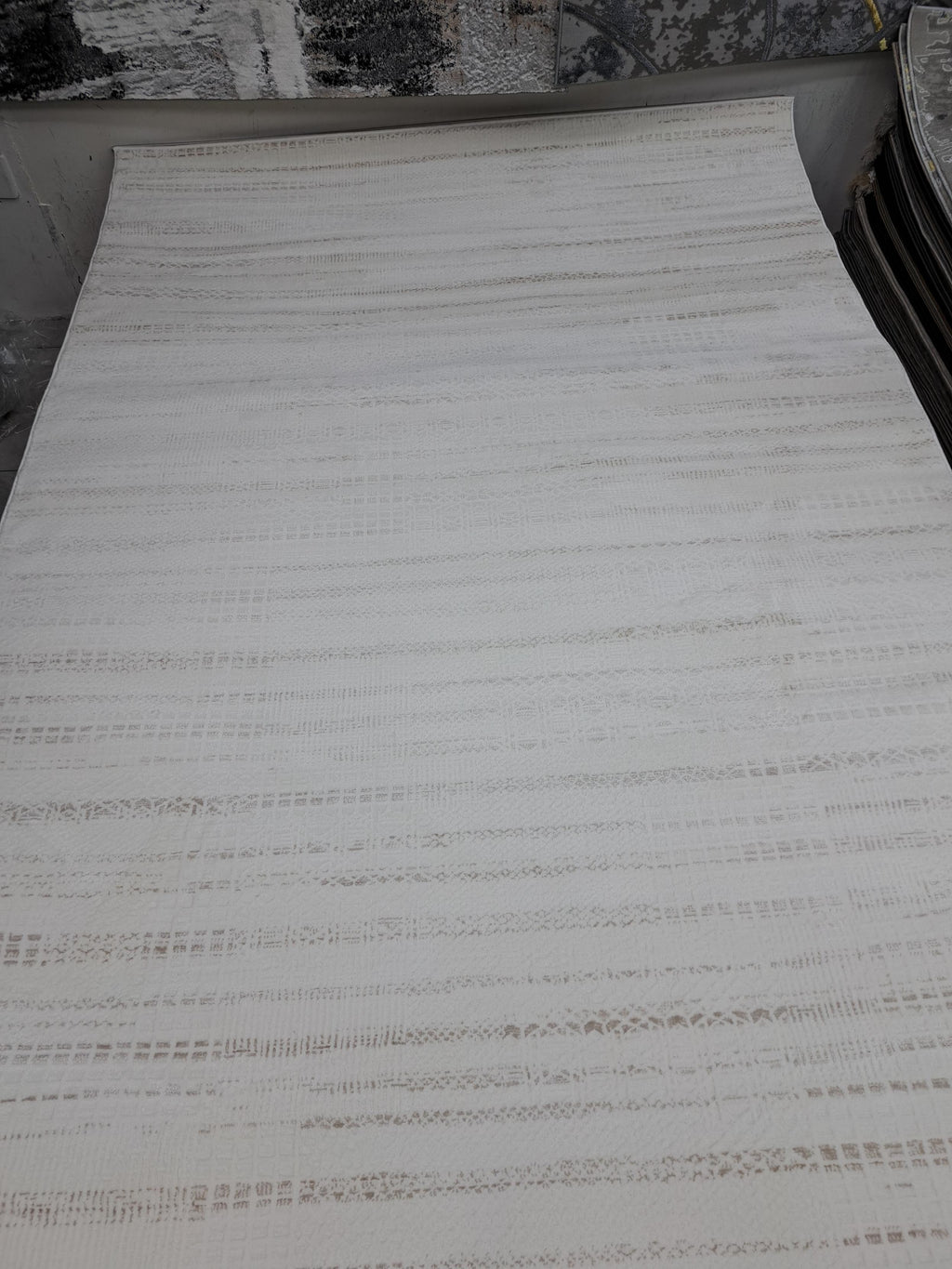 Joburg rug in white / beige, 200 x 290 cm