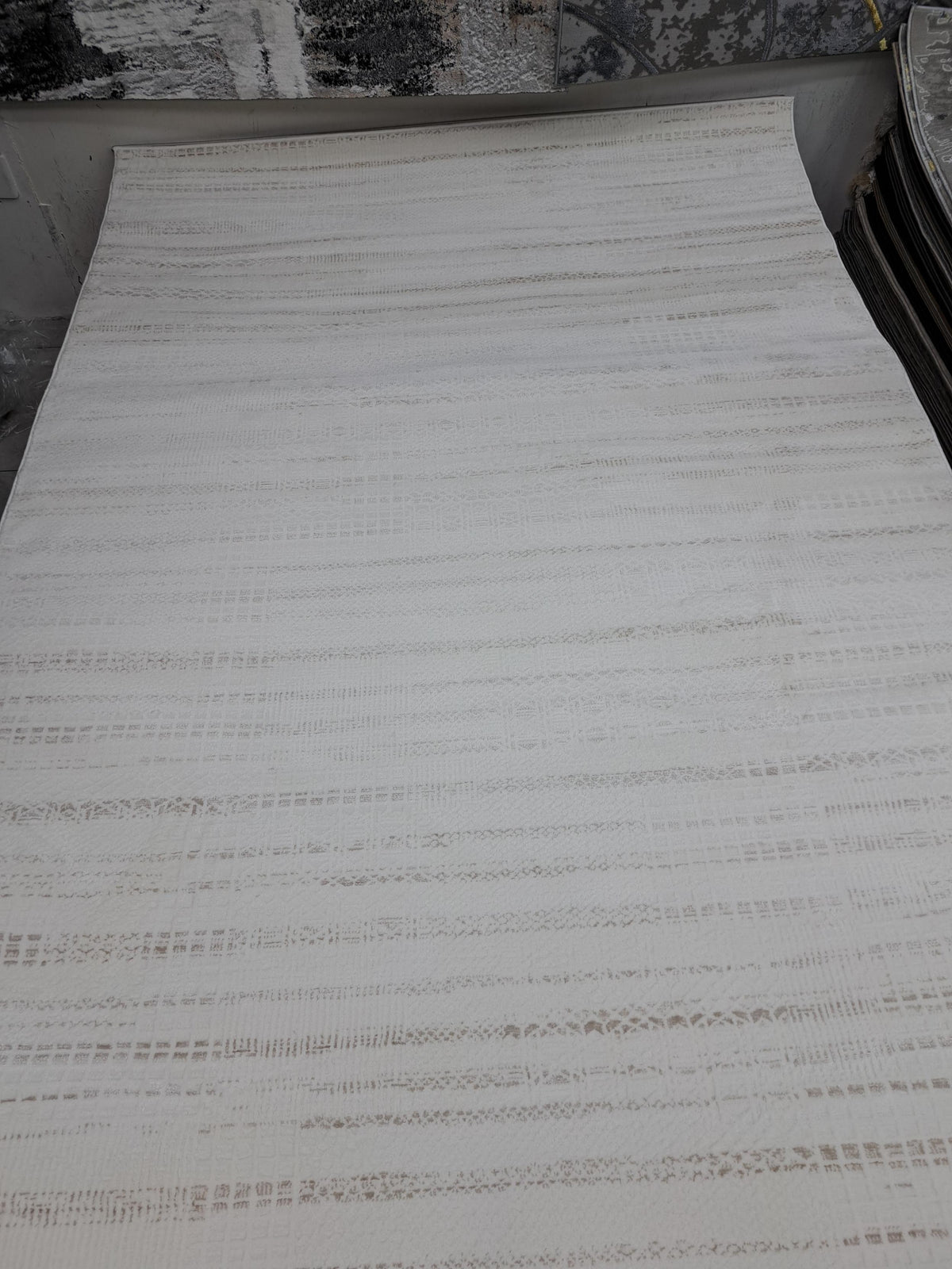 Joburg rug in white / beige, 200 x 290 cm