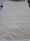 Sisal rug in beige / beige, 120 x 170 cm