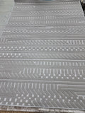 Sisal rug in dark grey, 120 x 170 cm