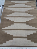 Sisal rug in light taupe / light taupe, 120 x 170 cm